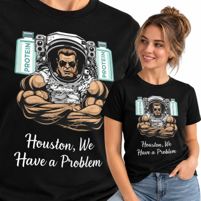 KOSZULKA DAMSKA NA SIŁOWNIĘ   GYM HOUSTON